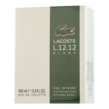 Lacoste L.12.12. Blanc Intense Eau de Toilette Spray 100ml
Lacoste L.12.12. Blanc Intense Eau de Toilette Spray 100ml