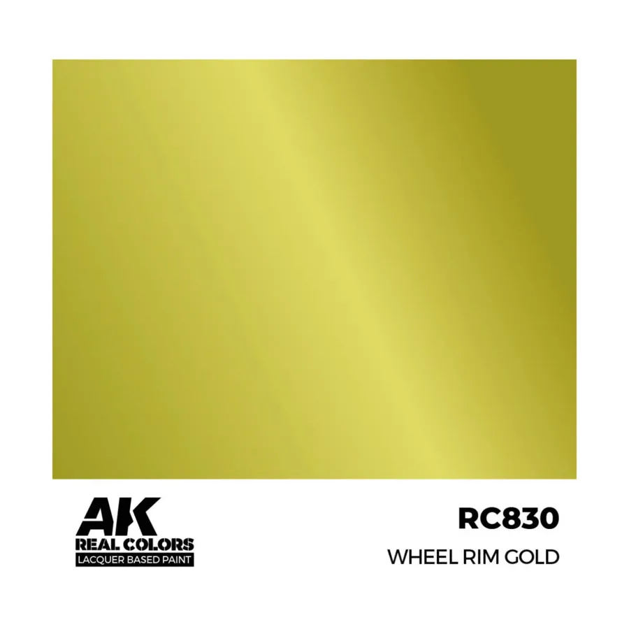 Обод колеса Золотой, Paint - Real Color, Dropper Bottles (AK-Interactive) 
Обод колеса Золотой, Paint - Real Color, Dropper Bottles (AK-Interactive)