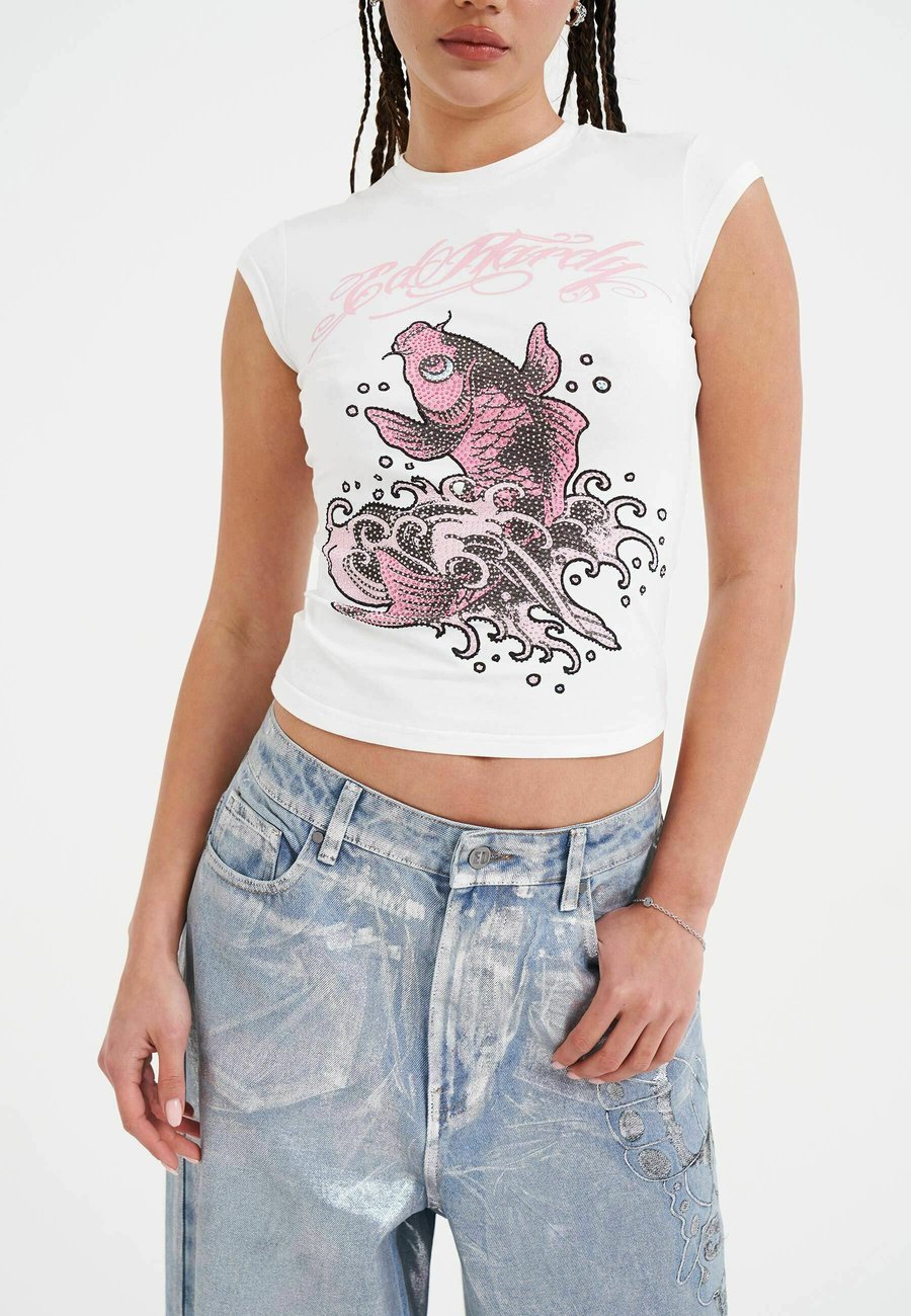 Футболка Ed Hardy Print T-shirt, White, Белый, Футболка Ed Hardy Print T-shirt, White
Футболка Ed Hardy Print T-shirt, White, Белый, Футболка Ed Hardy Print T-shirt, White