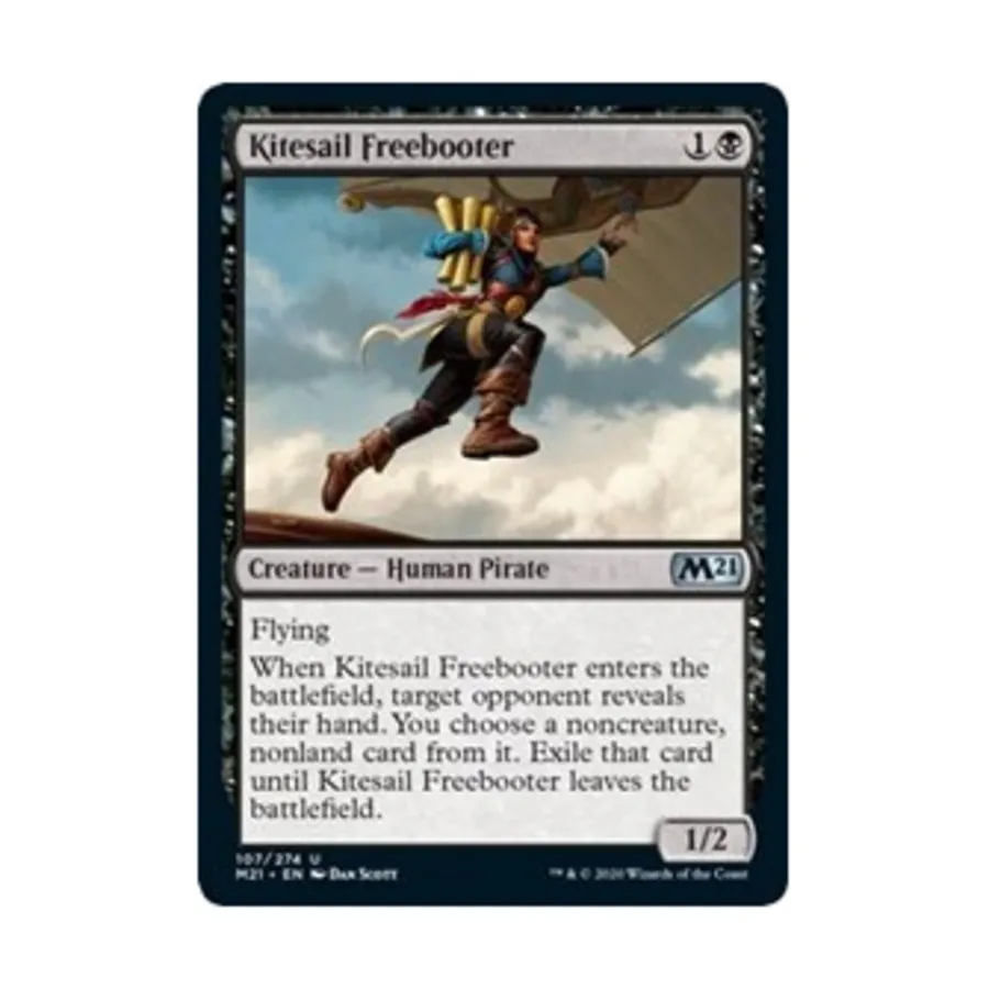 CCG Кайтсейл Фрибутер (U), MTG - Core Set 2021 
CCG Кайтсейл Фрибутер (U), MTG - Core Set 2021