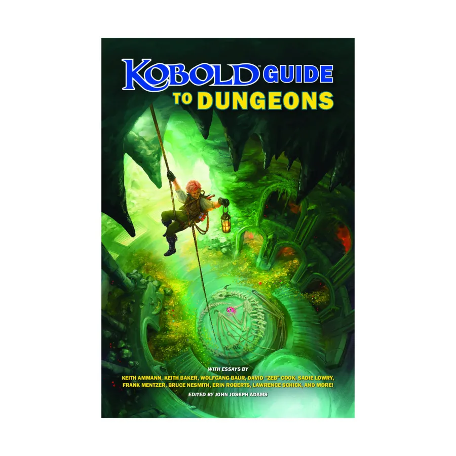 Kobold Guide to Dungeons, Fantasy Supplements & Game Design Handbooks (Kobold Press), мягкая обложка 
Kobold Guide to Dungeons, Fantasy Supplements & Game Design Handbooks (Kobold Press), мягкая обложка