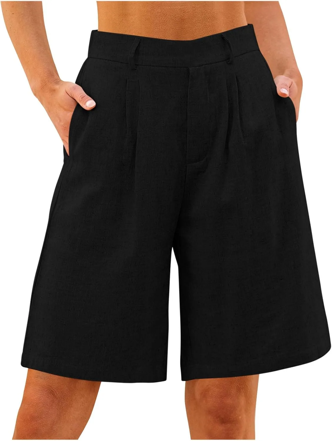 Бермуды для женщин High Waisted Linen Pleated Wide Leg jxsoyen
Бермуды для женщин High Waisted Linen Pleated Wide Leg jxsoyen