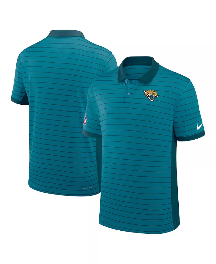 Мужская бирюзовая поло с полосками Victory Sideline Jacksonville Jaguars для активного отдыха Nike
Мужская бирюзовая поло с полосками Victory Sideline Jacksonville Jaguars для активного отдыха Nike