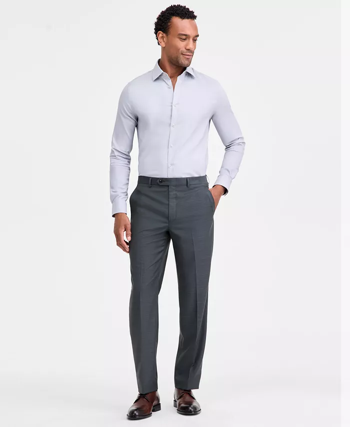 Мужские раздельные брюки классического кроя из шерстяной смеси Michael Kors, зеленый
Мужские раздельные брюки классического кроя из шерстяной смеси Michael Kors, зеленый