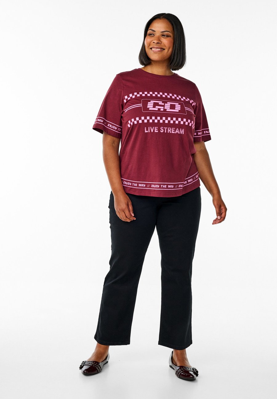 Брюки Zizzi MIT HOHER TAILLE, Black
Брюки Zizzi MIT HOHER TAILLE, Black