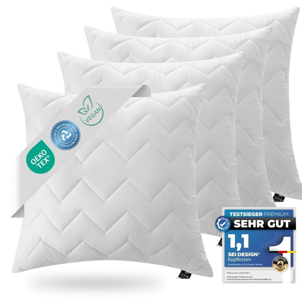 Подушка Sei Design из микрофибры | устойчивый к кипячению | Эйр Дрим Классик | 50x50 комплект из 4 шт Sei Design Heimtextilien
Подушка Sei Design из микрофибры | устойчивый к кипячению | Эйр Дрим Классик | 50x50 комплект из 4 шт Sei Design Heimtextilien