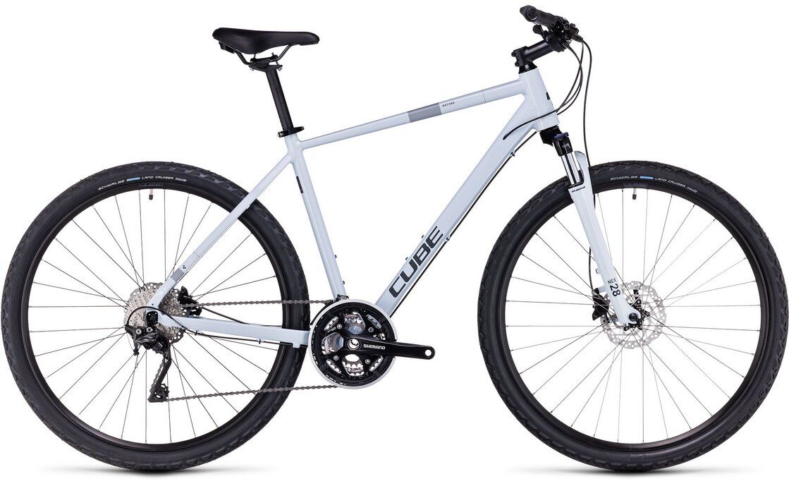 Кроссовый велосипед Cube Nature Pro - 28 дюймов - Diamant - 2023, цвет Weiß|frostwhite´n´grey
Кроссовый велосипед Cube Nature Pro - 28 дюймов - Diamant - 2023, цвет Weiß|frostwhite´n´grey