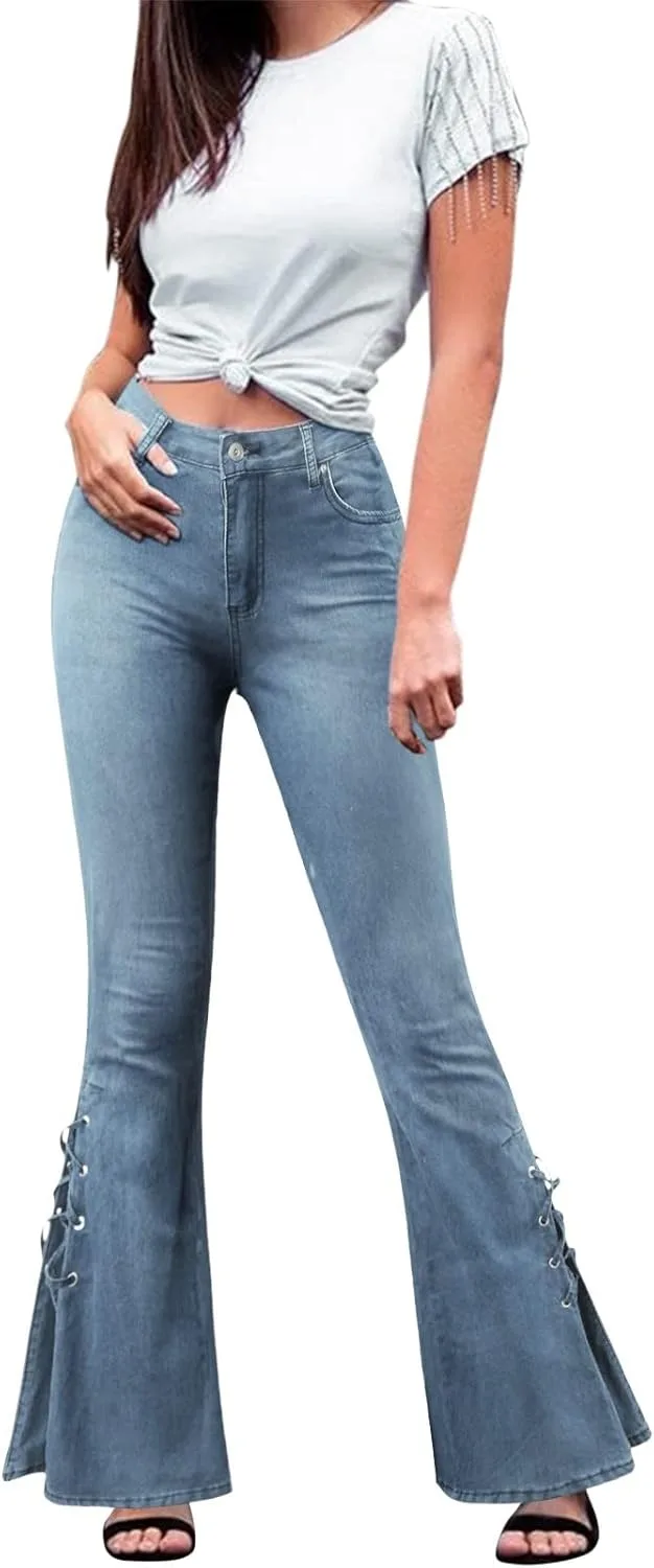 Джинсы для женщин Slim Fit High Waist Stretchy Denim Pants Vintage
Джинсы для женщин Slim Fit High Waist Stretchy Denim Pants Vintage