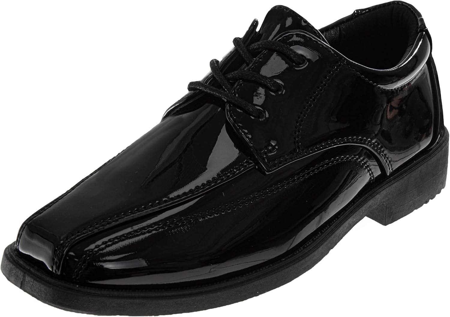 Детские туфли French Toast - классические повседневные туфли-оксфорды на шнуровке, черные (размер 7 для малышей - размер 6 для детей постарше)
Детские туфли French Toast - классические повседневные туфли-оксфорды на шнуровке, черные (размер 7 для малышей - размер 6 для детей постарше)