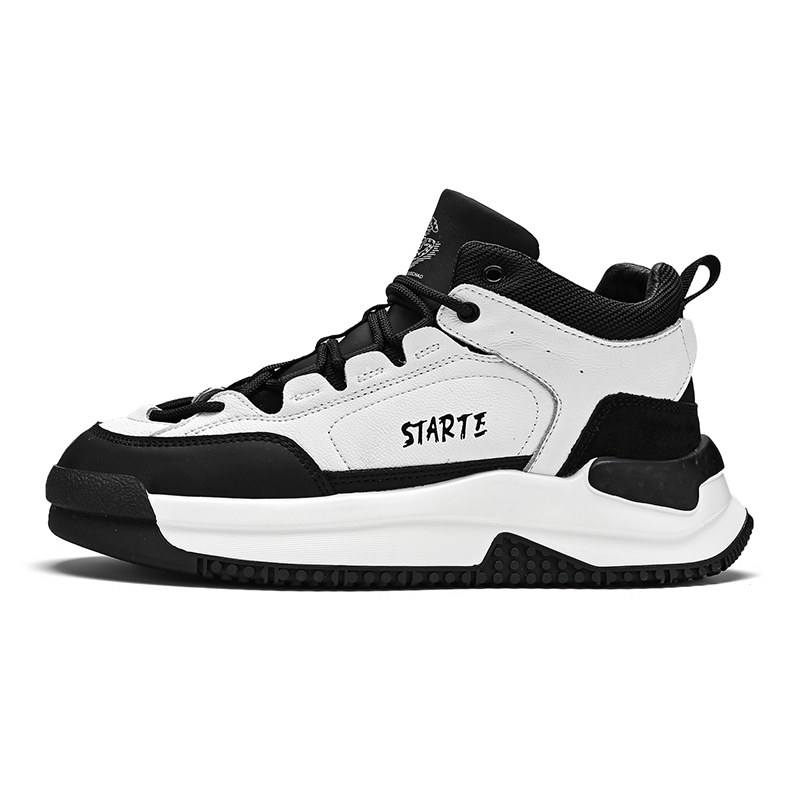 Мужские кроссовки средней высоты GONGLANGSHIJIA, Black White
Мужские кроссовки средней высоты GONGLANGSHIJIA, Black White