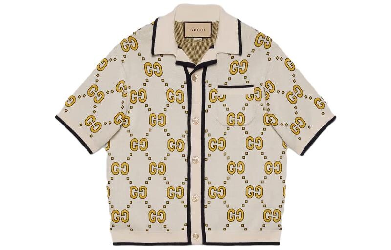 Рубашка мужская желтая Gucci, желтый
Рубашка мужская желтая Gucci, желтый