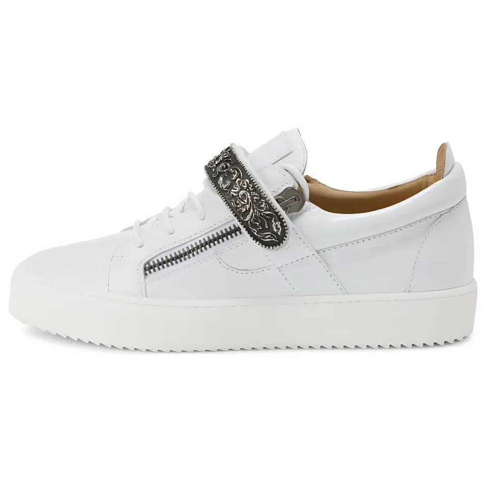 Кожаные кроссовки Coby Giuseppe Zanotti, белые
Кожаные кроссовки Coby Giuseppe Zanotti, белые