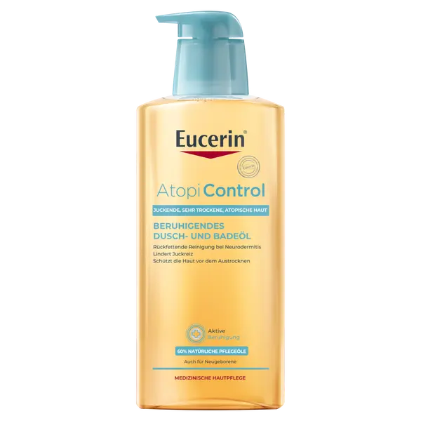 Успокаивающее очищающее масло, 400 мл Eucerin Atopi control
Успокаивающее очищающее масло, 400 мл Eucerin Atopi control
