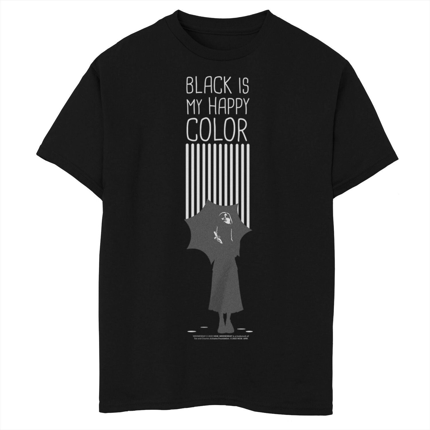 Футболка Wednesday Black Is My Happy Color для мальчиков 8–20 лет Licensed Character
Футболка Wednesday Black Is My Happy Color для мальчиков 8–20 лет Licensed Character