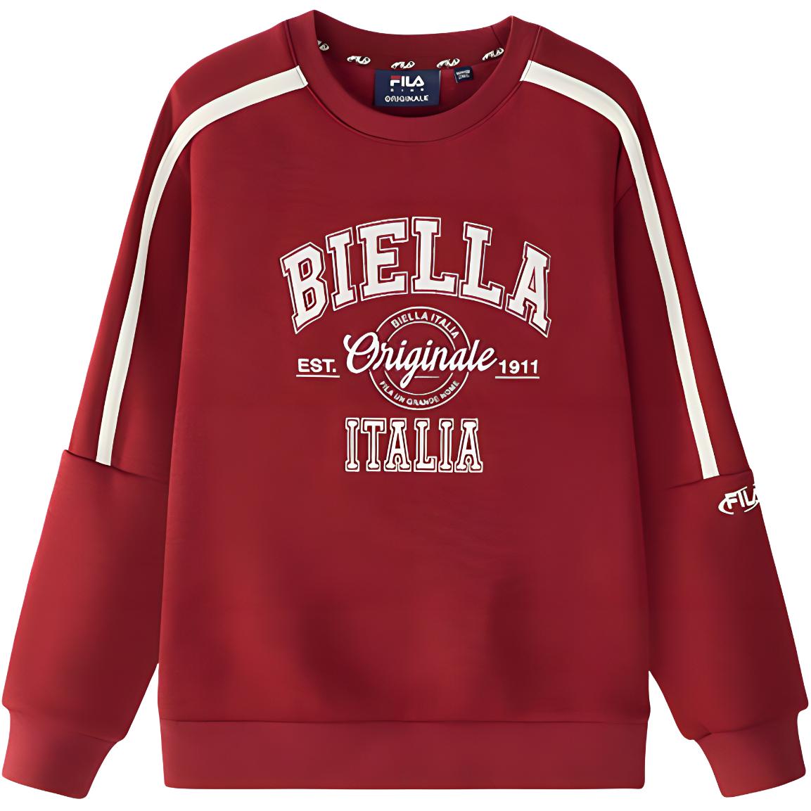 Свитшот seductive red для подростков FILA KIDS, красный
Свитшот seductive red для подростков FILA KIDS, красный