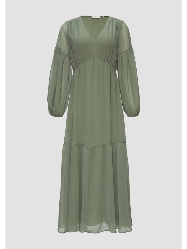 Длинное платье sOliver BLACK LABEL lang, зеленый
Длинное платье sOliver BLACK LABEL lang, зеленый