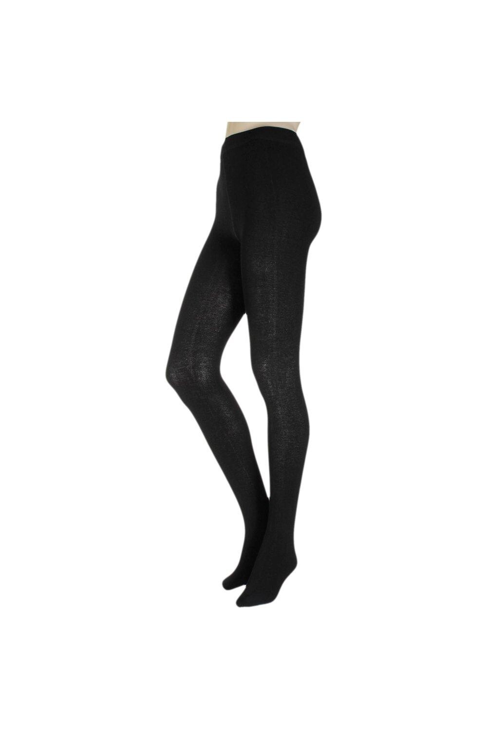 1 пара бамбуковых колготок с начесом внутри SOCKSHOP, черный 
1 пара бамбуковых колготок с начесом внутри SOCKSHOP, черный