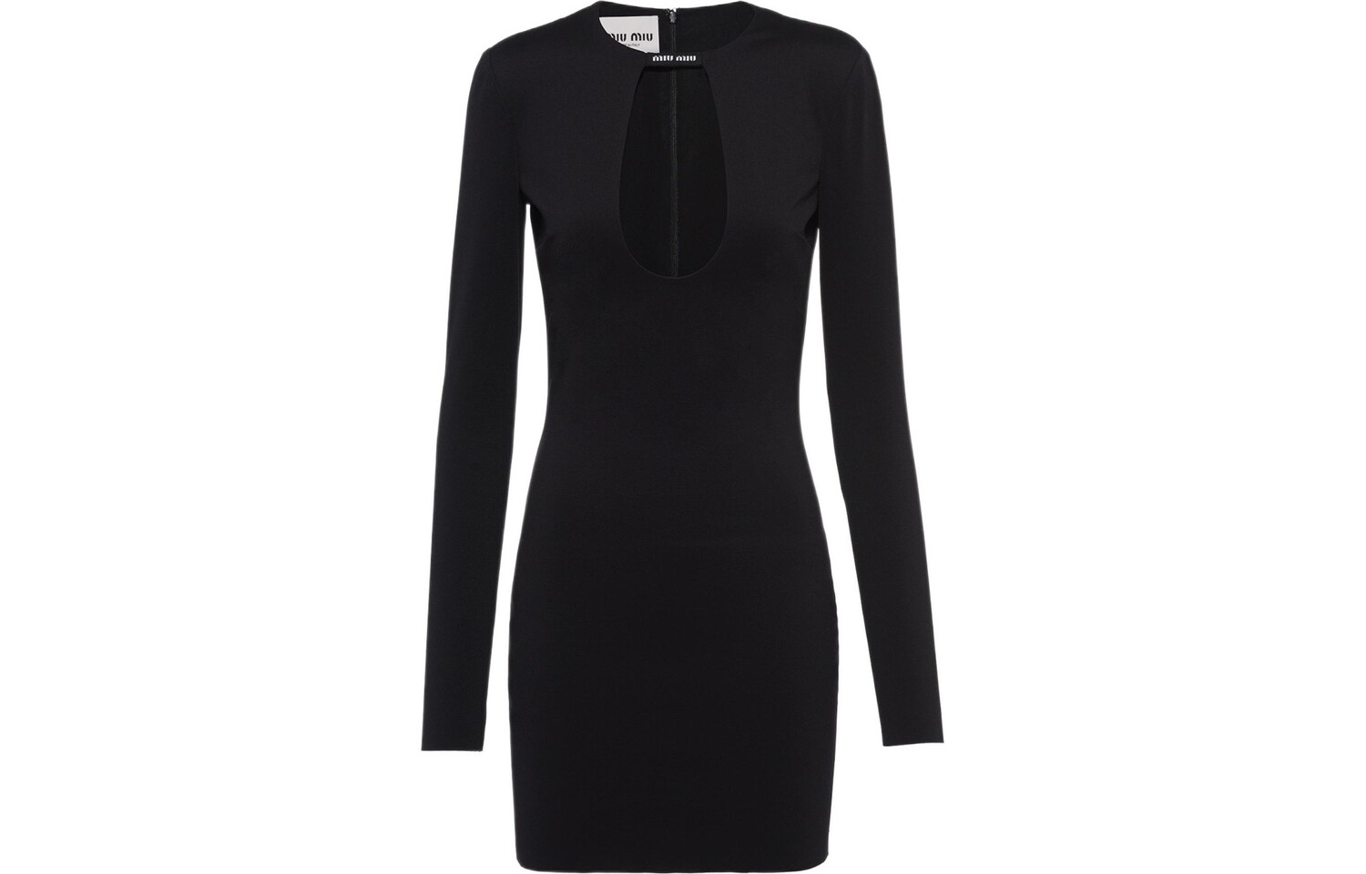 Платье с длинными рукавами женское черное Miu Miu
Платье с длинными рукавами женское черное Miu Miu