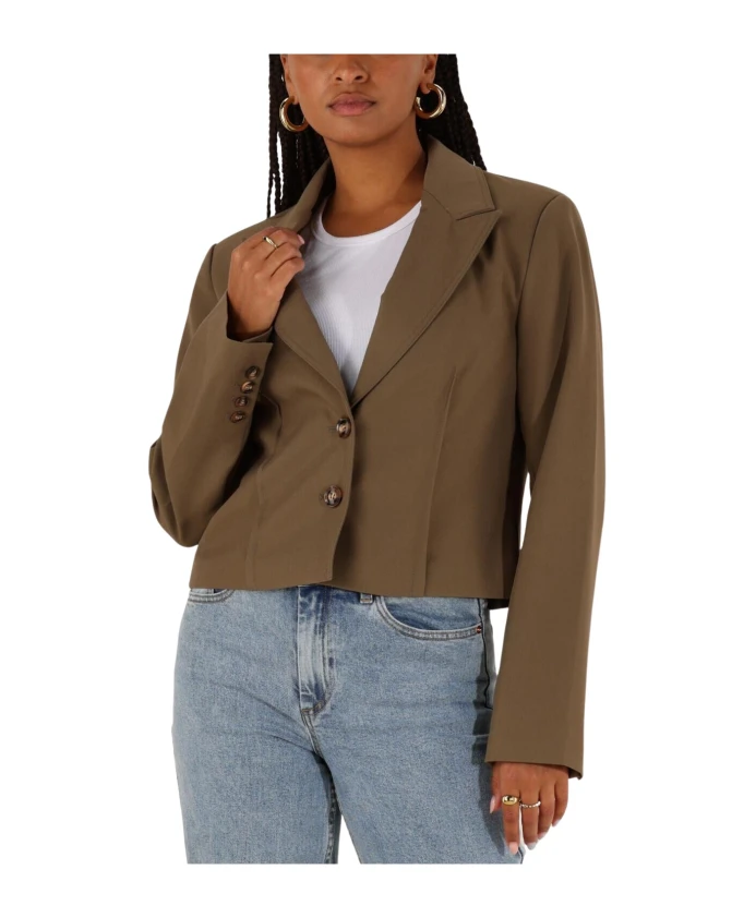 Короткий пиджак для женщин Y.A.S, коричневый
Короткий пиджак для женщин Y.A.S, коричневый