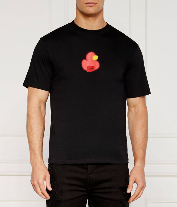 Футболка Hugo Dilippers Relaxed Fit, черный / красный
Футболка Hugo Dilippers Relaxed Fit, черный / красный