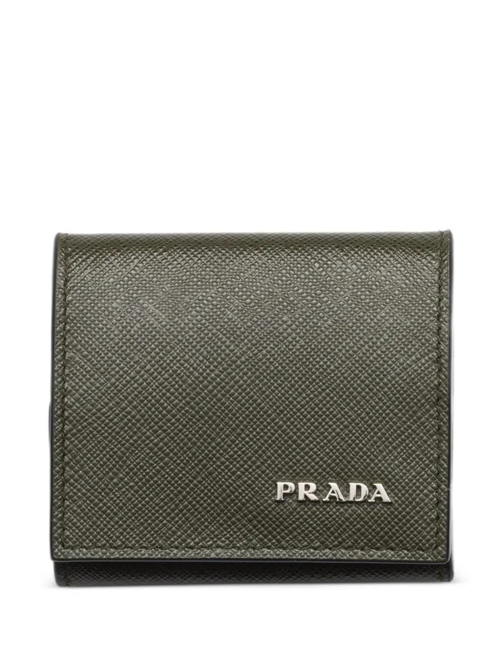 Кошелек для монет из сафьяновой кожи Prada, зеленый
Кошелек для монет из сафьяновой кожи Prada, зеленый