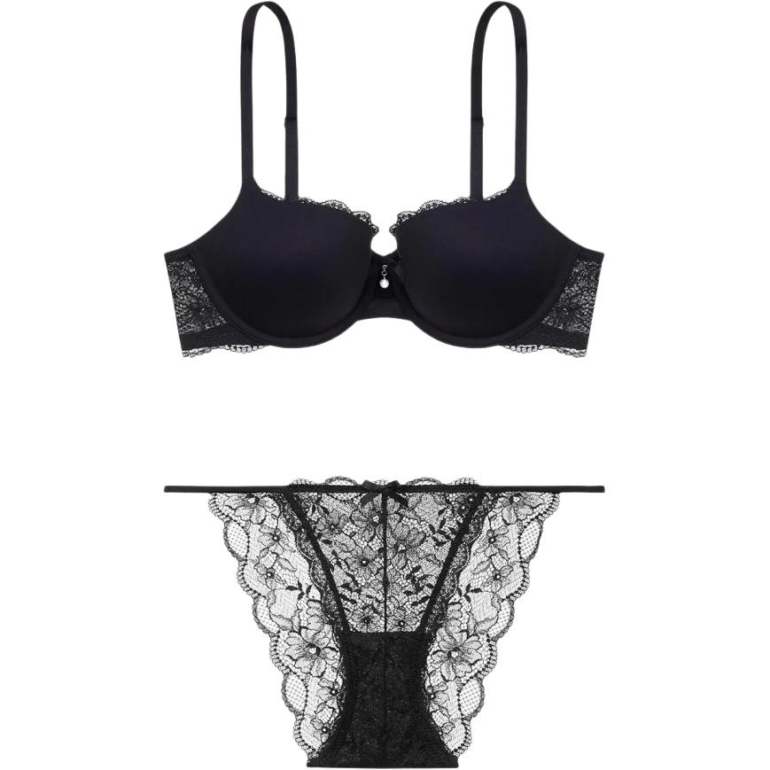 Victoria's Secret Женский комплект нижнего белья черный
Victoria's Secret Женский комплект нижнего белья черный