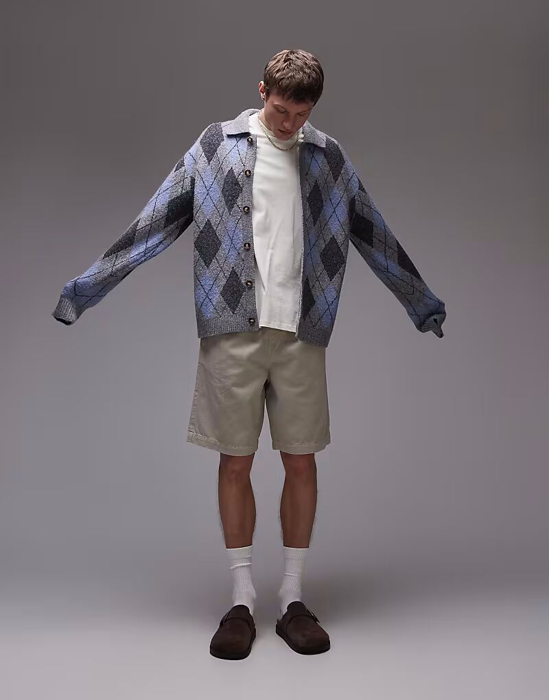 Шорты-чиносы Topman из хлопка с потертостями цвета «камень»
Шорты-чиносы Topman из хлопка с потертостями цвета «камень»