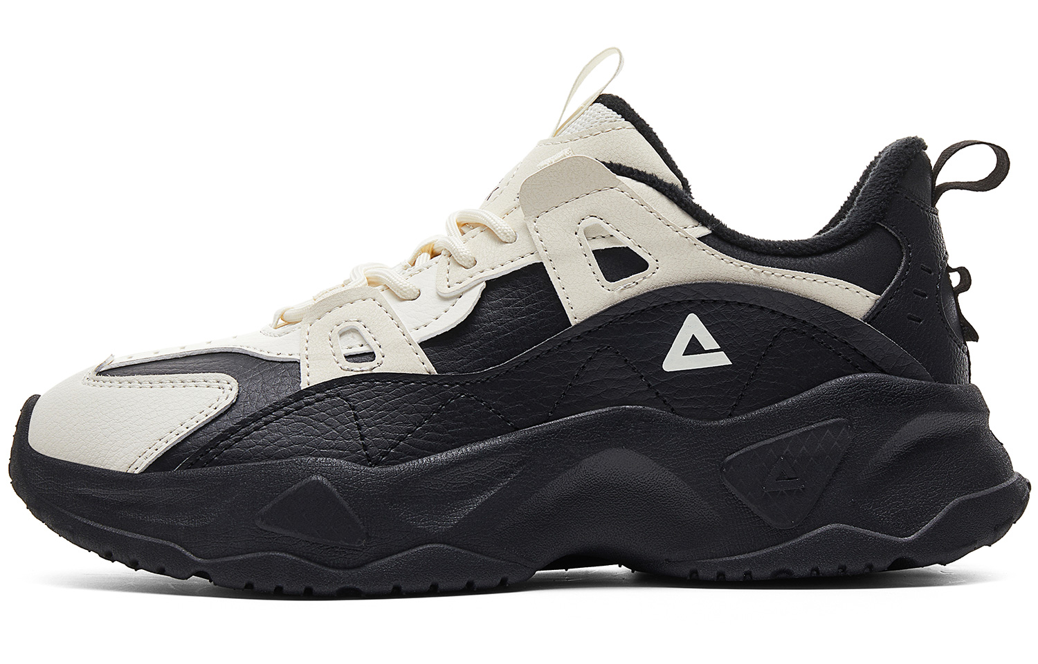 PEAK Повседневные туфли мужские низкие парусиновые белые/черные
PEAK Повседневные туфли мужские низкие парусиновые белые/черные