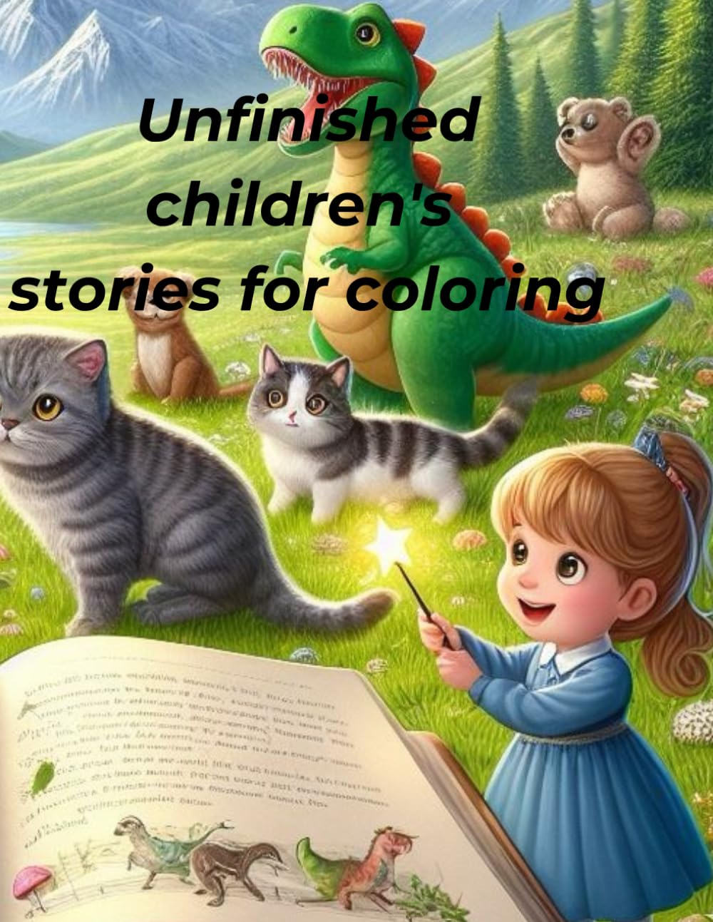 Unfinished children's stories for coloring (Independently published)
Unfinished children's stories for coloring (Independently published)