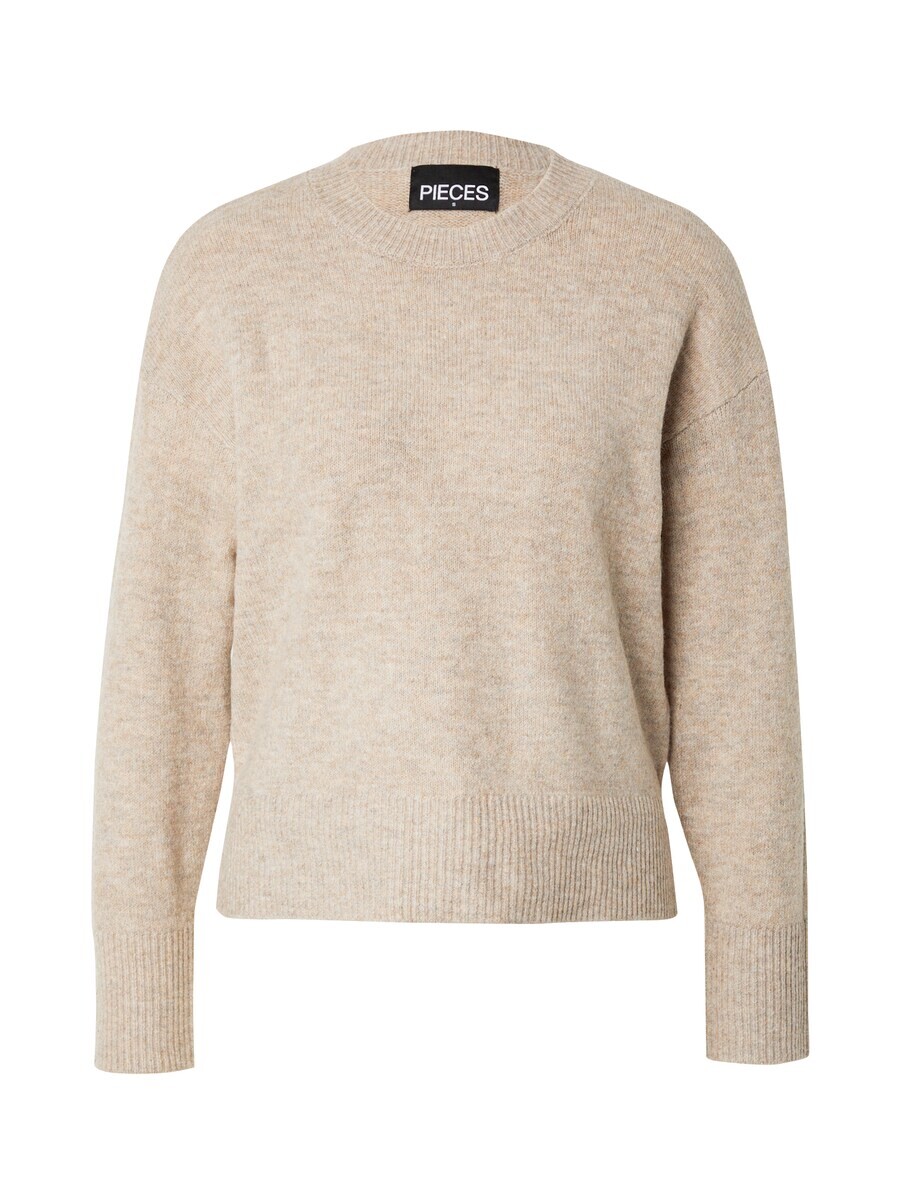 Свитер PIECES Sweater, серо-коричневый 
Свитер PIECES Sweater, серо-коричневый
