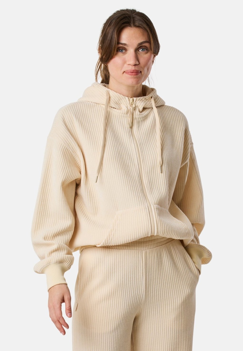 Толстовка на молнии FULL ZIP HOODIE Swedemount, бежевый 
Толстовка на молнии FULL ZIP HOODIE Swedemount, бежевый