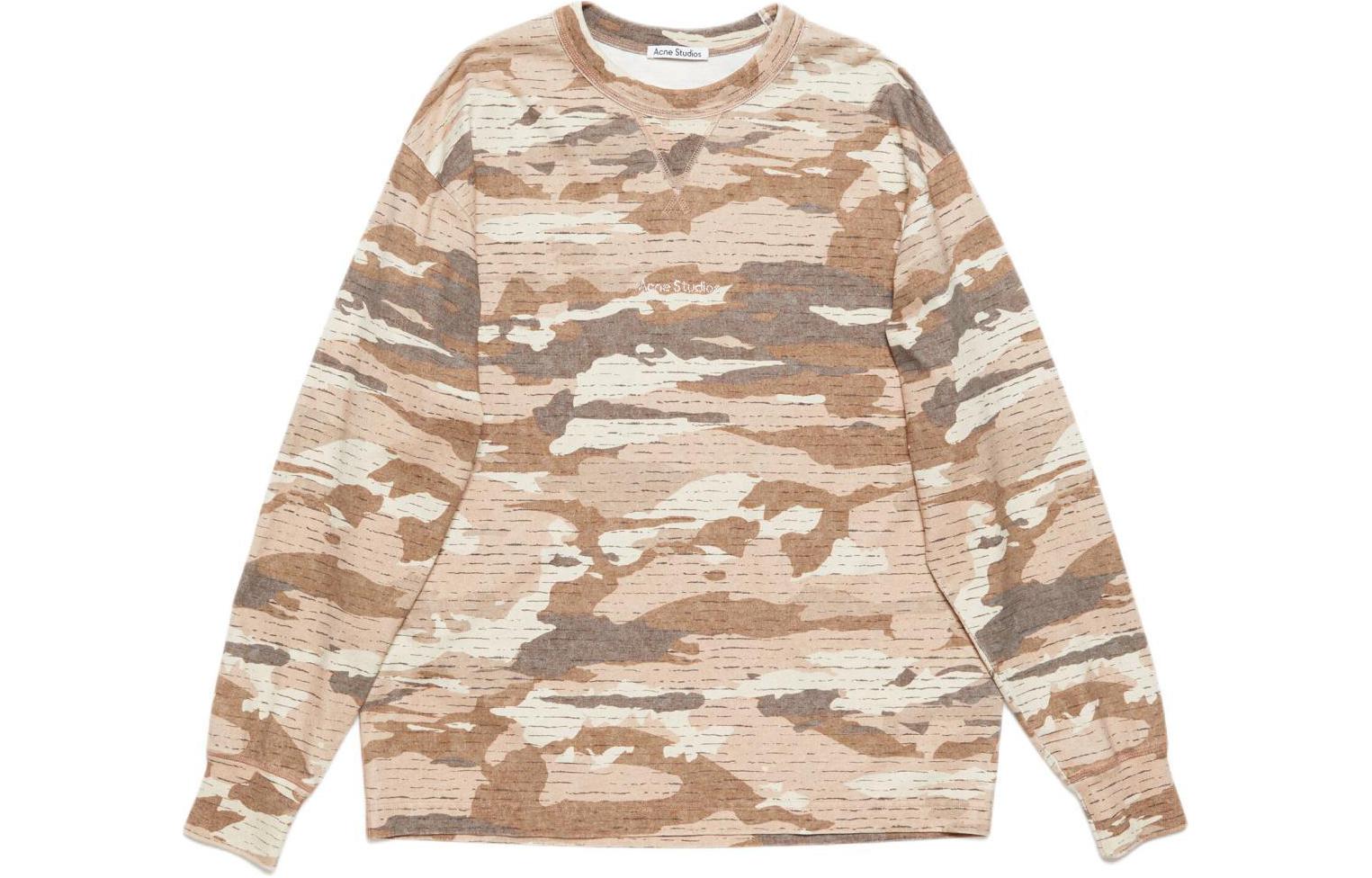 Свитшот с абстрактным принтом Acne Studios, коричневый
Свитшот с абстрактным принтом Acne Studios, коричневый