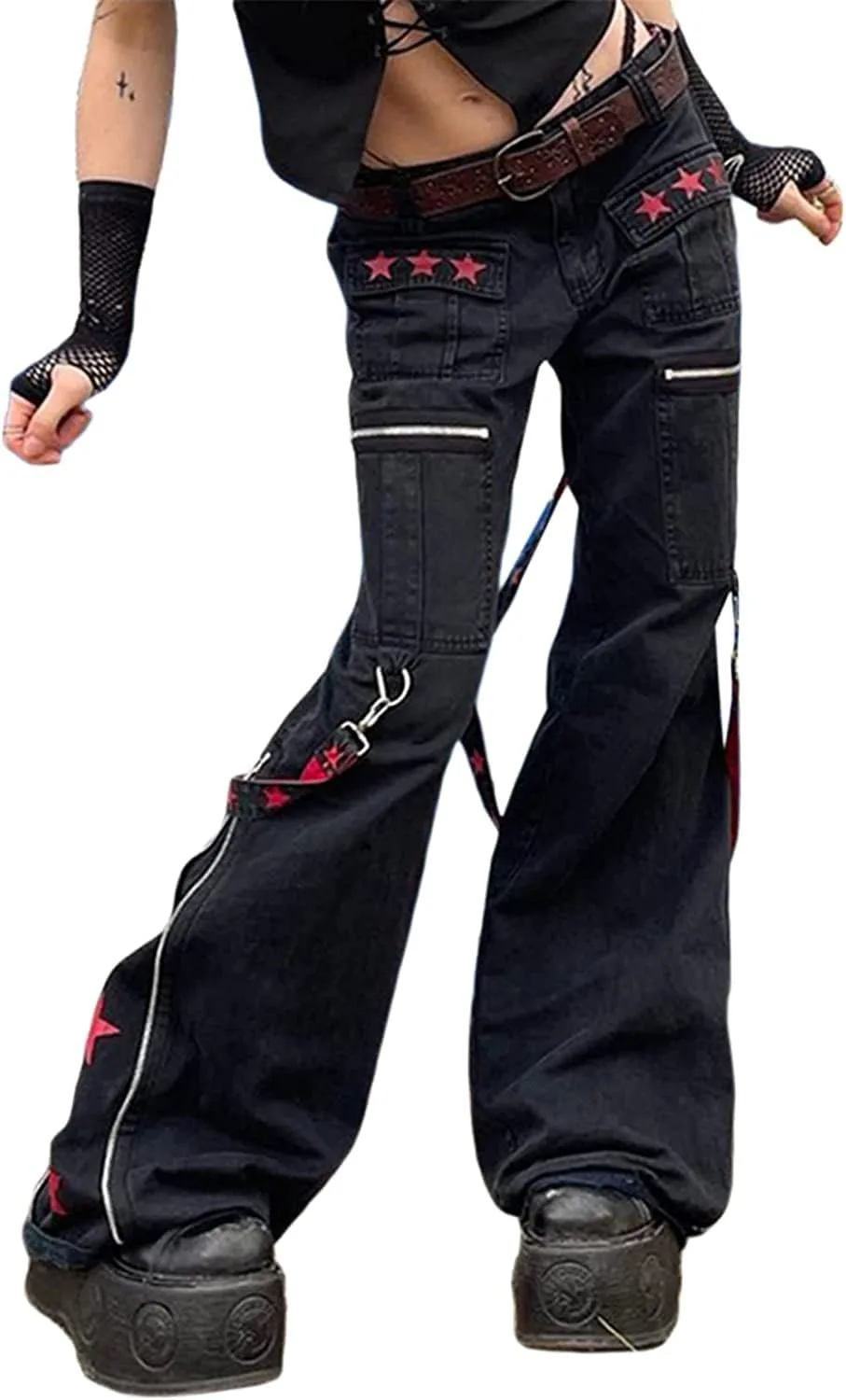 Женские готические джинсы Baggy Wide Leg в стиле Harajuku Y2k Pbkabiug
Женские готические джинсы Baggy Wide Leg в стиле Harajuku Y2k Pbkabiug
