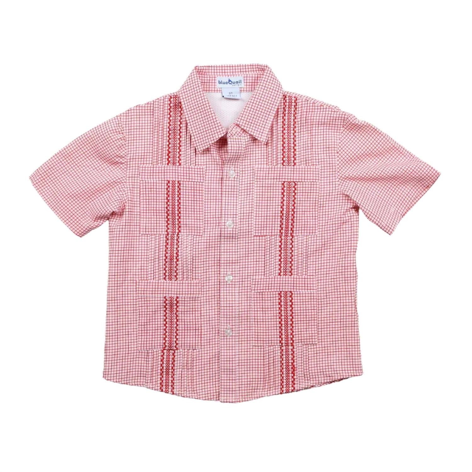 Детская классическая рубашка с коротким рукавом красного цвета Blue Quail Clothing Co., красный
Детская классическая рубашка с коротким рукавом красного цвета Blue Quail Clothing Co., красный