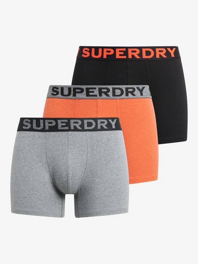 Боксеры Superdry, Pack of 3, Black/Orange /Grey
Боксеры Superdry, Pack of 3, Black/Orange /Grey