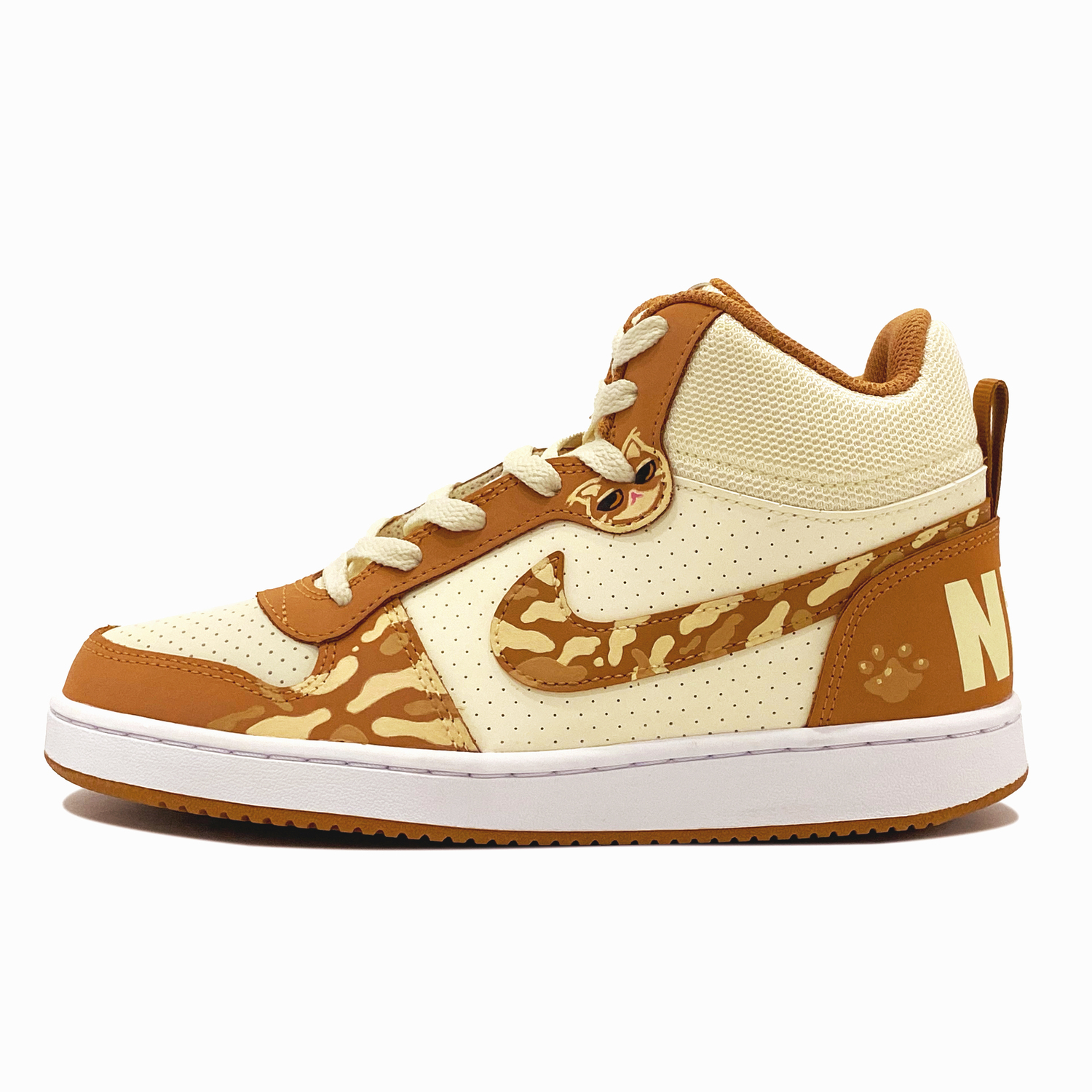 Nike Court Borough MID Anti Slip Wear Resistant Mid Top детские скейтбординг кроссовки Light Brown для подростков
Nike Court Borough MID Anti Slip Wear Resistant Mid Top детские скейтбординг кроссовки Light Brown для подростков