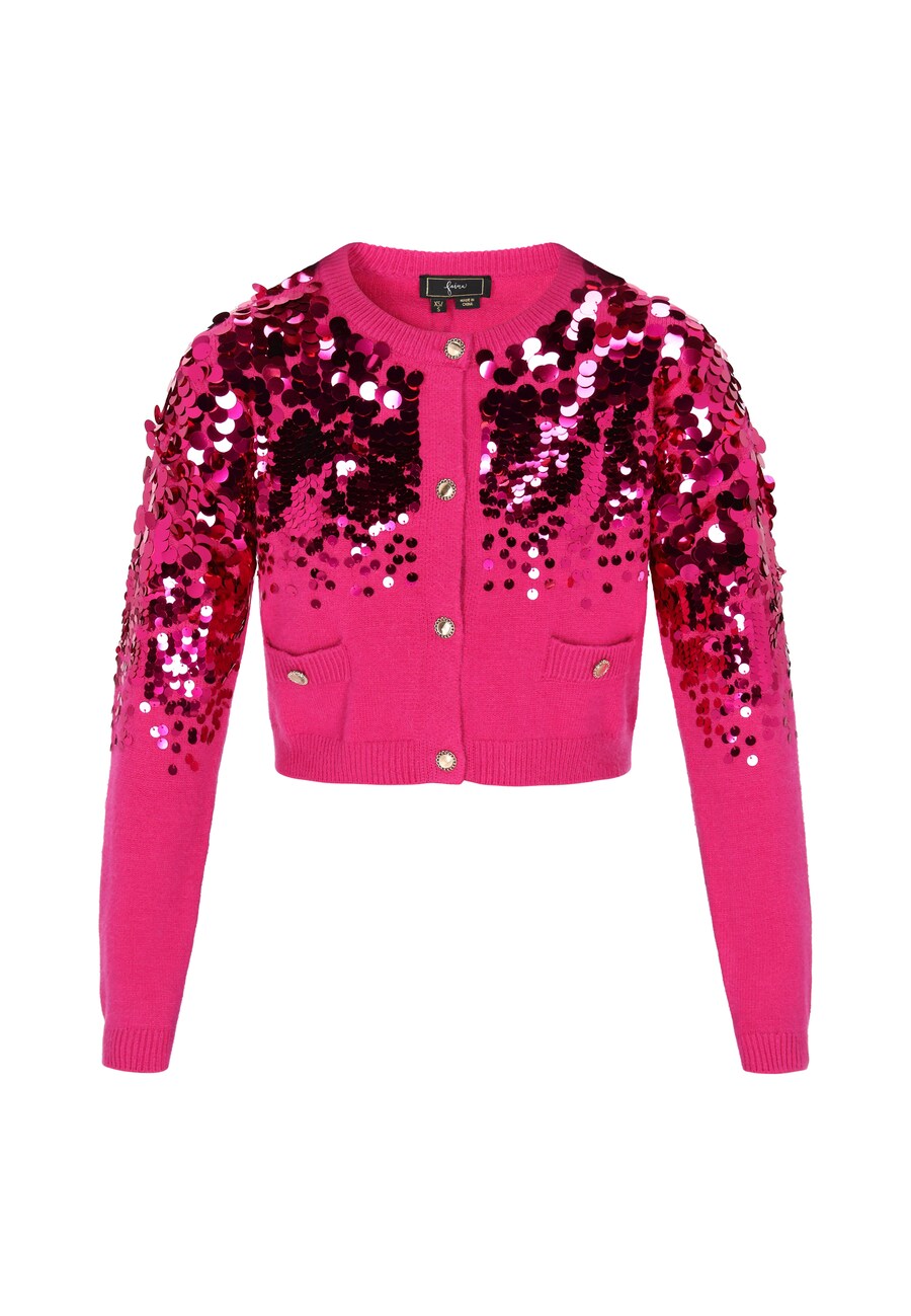 Вязаный кардиган faina Fashion Look, фуксия
Вязаный кардиган faina Fashion Look, фуксия