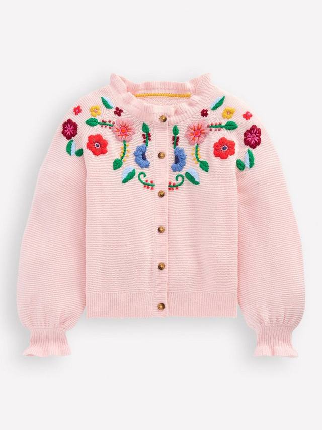Детский хлопковый кардиган с вышивкой Mini Boden, Chalk Pink
Детский хлопковый кардиган с вышивкой Mini Boden, Chalk Pink