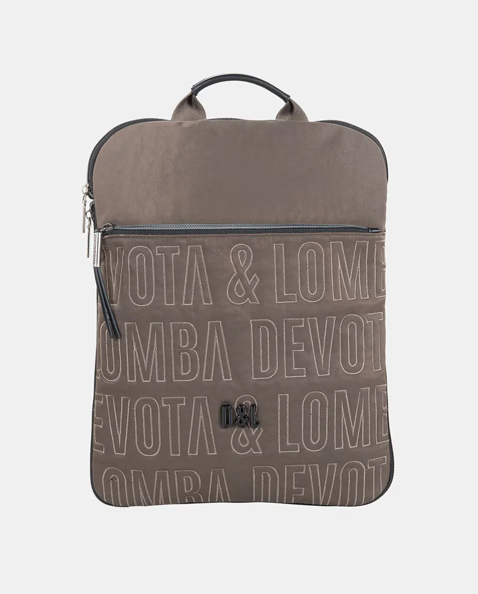 Рюкзак женский Border цвета хаки Devota & Lomba, коричневый
Рюкзак женский Border цвета хаки Devota & Lomba, коричневый