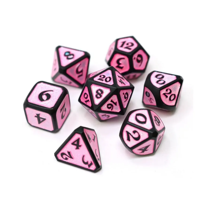 Полигональный набор Dreamscape Mythica — Афродита (7), Metal Poly Dice Sets (Die Hard Dice)
Полигональный набор Dreamscape Mythica — Афродита (7), Metal Poly Dice Sets (Die Hard Dice)