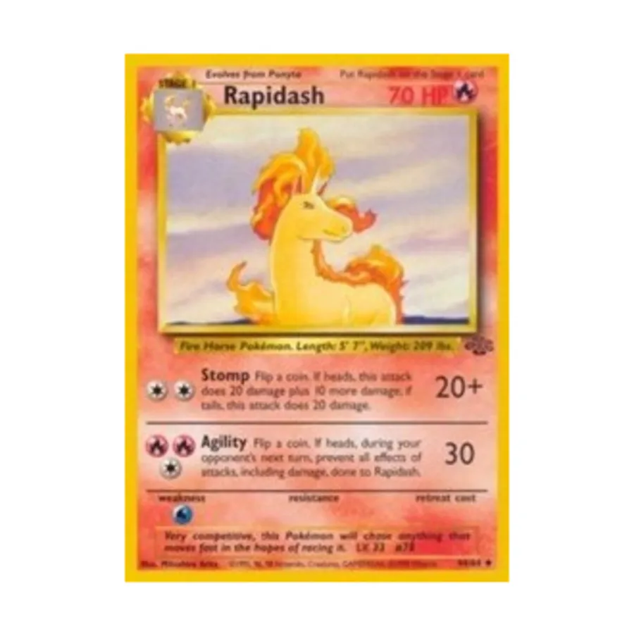 CCG Рапидаш (Ю) #44, Pokemon - Jungle - Singles
CCG Рапидаш (Ю) #44, Pokemon - Jungle - Singles