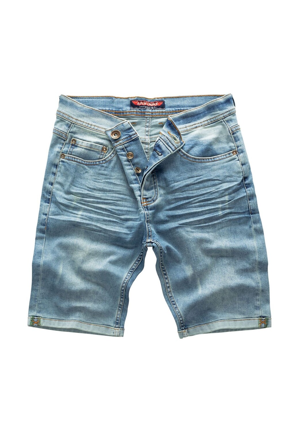 Шорты джинсовые шорты стандартного кроя Rock Creek, светло-голубой
Шорты джинсовые шорты стандартного кроя Rock Creek, светло-голубой