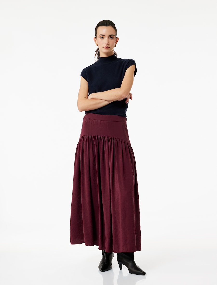 Юбка Koton, бордовый
Юбка Koton, бордовый