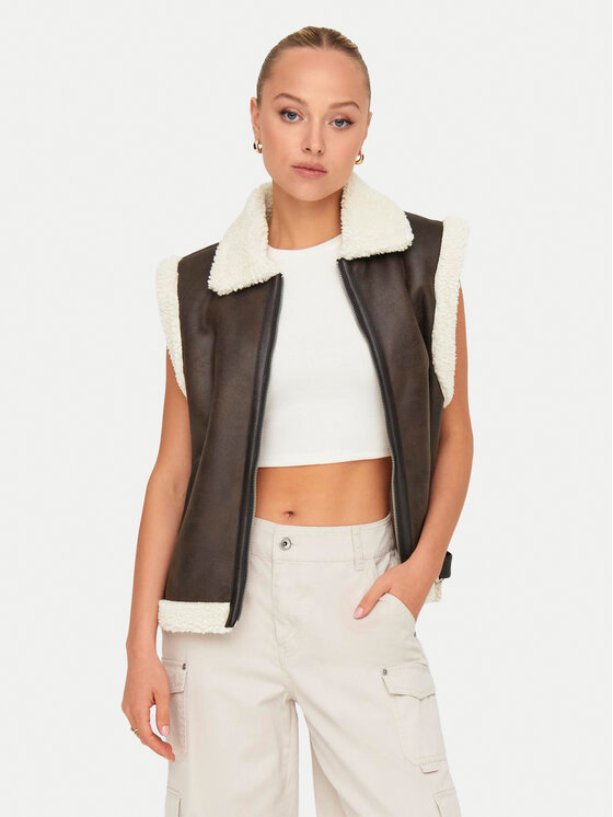 Утепленный жилет regular fit Betty 15322433 Only, коричневый
Утепленный жилет regular fit Betty 15322433 Only, коричневый