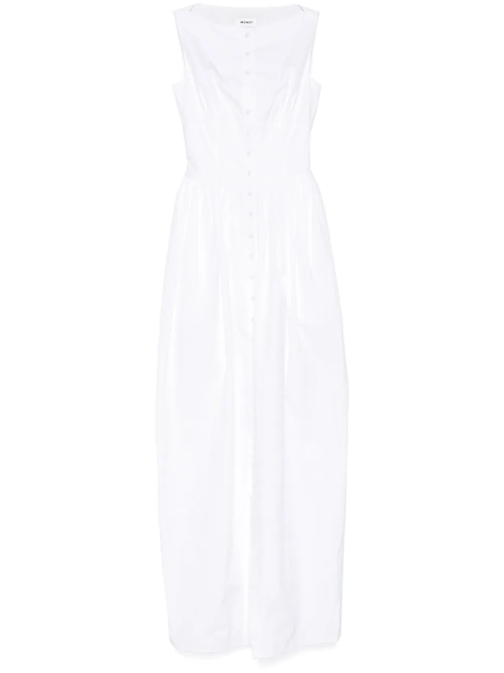 Объемное платье макси без рукавов Mônot, белый
Объемное платье макси без рукавов Mônot, белый