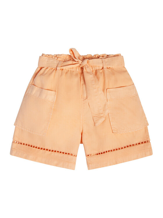 Тканевые шорты свободного кроя Guess, оранжевый
Тканевые шорты свободного кроя Guess, оранжевый