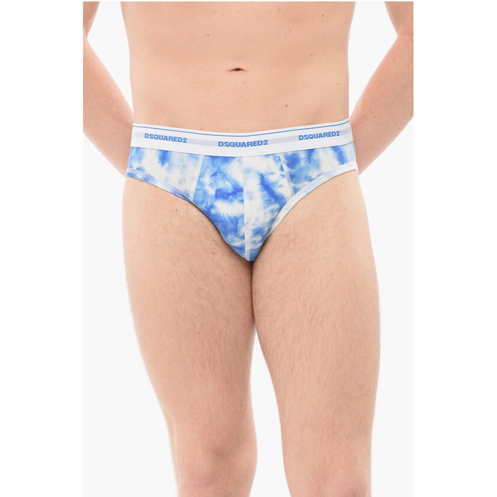 Хлопковые трусы с принтом «тай-дай» Dsquared2, светло-голубой
Хлопковые трусы с принтом «тай-дай» Dsquared2, светло-голубой