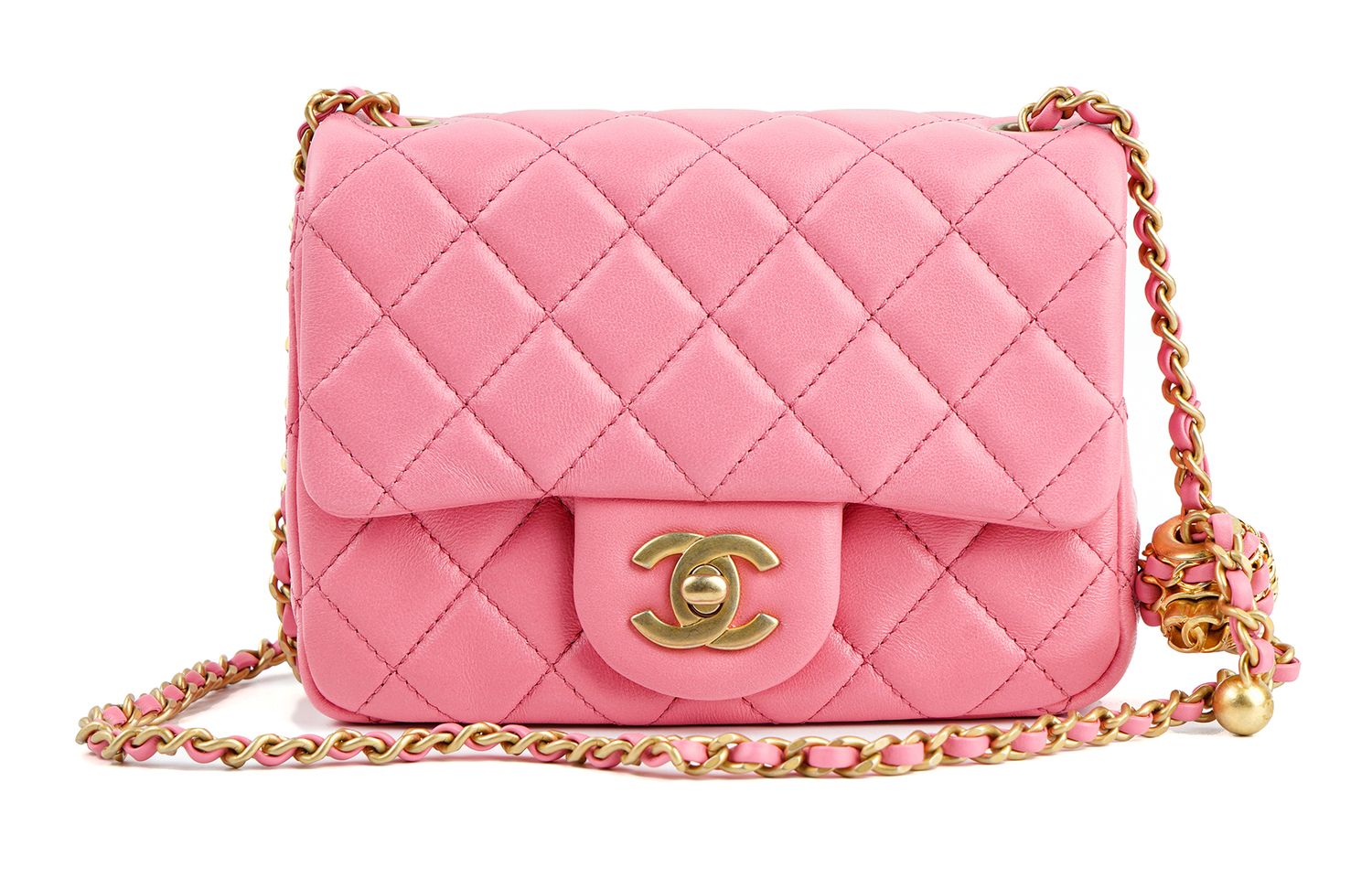 Овчинный ореховый золотистый шар мини квадратный клатч, через плечо сумка, на плечо сумка Женский персиковый розовый CHANEL
Овчинный ореховый золотистый шар мини квадратный клатч, через плечо сумка, на плечо сумка Женский персиковый розовый CHANEL