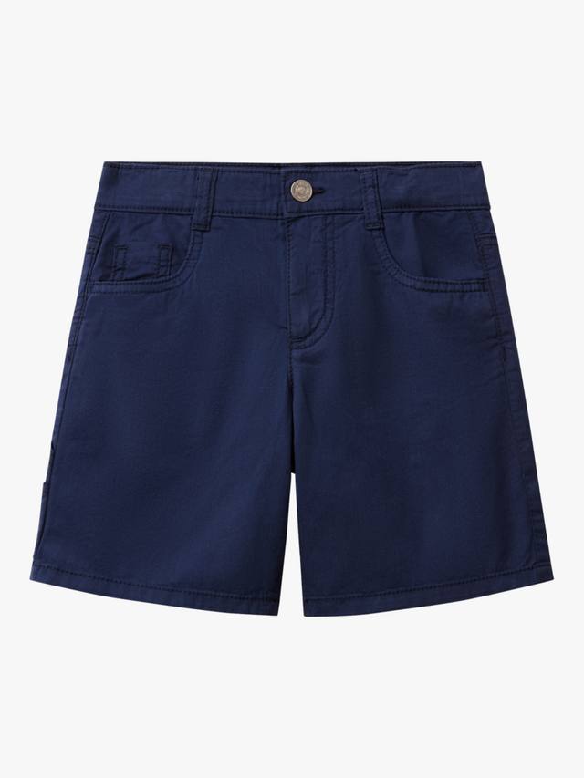 Детские хлопковые прямые шорты Benetton, Night Blue
Детские хлопковые прямые шорты Benetton, Night Blue