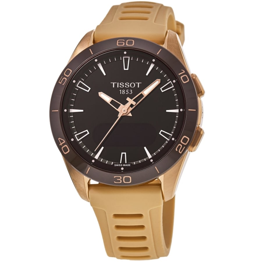 Tissot T-Touch Connect Solar Sport GMT кварцевые цифровые часы с розовым золотом и силиконовым ремешком из титана мужские часы
Tissot T-Touch Connect Solar Sport GMT кварцевые цифровые часы с розовым золотом и силиконовым ремешком из титана мужские часы